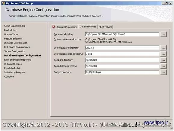 آموزش تصویری نصب SQL Server