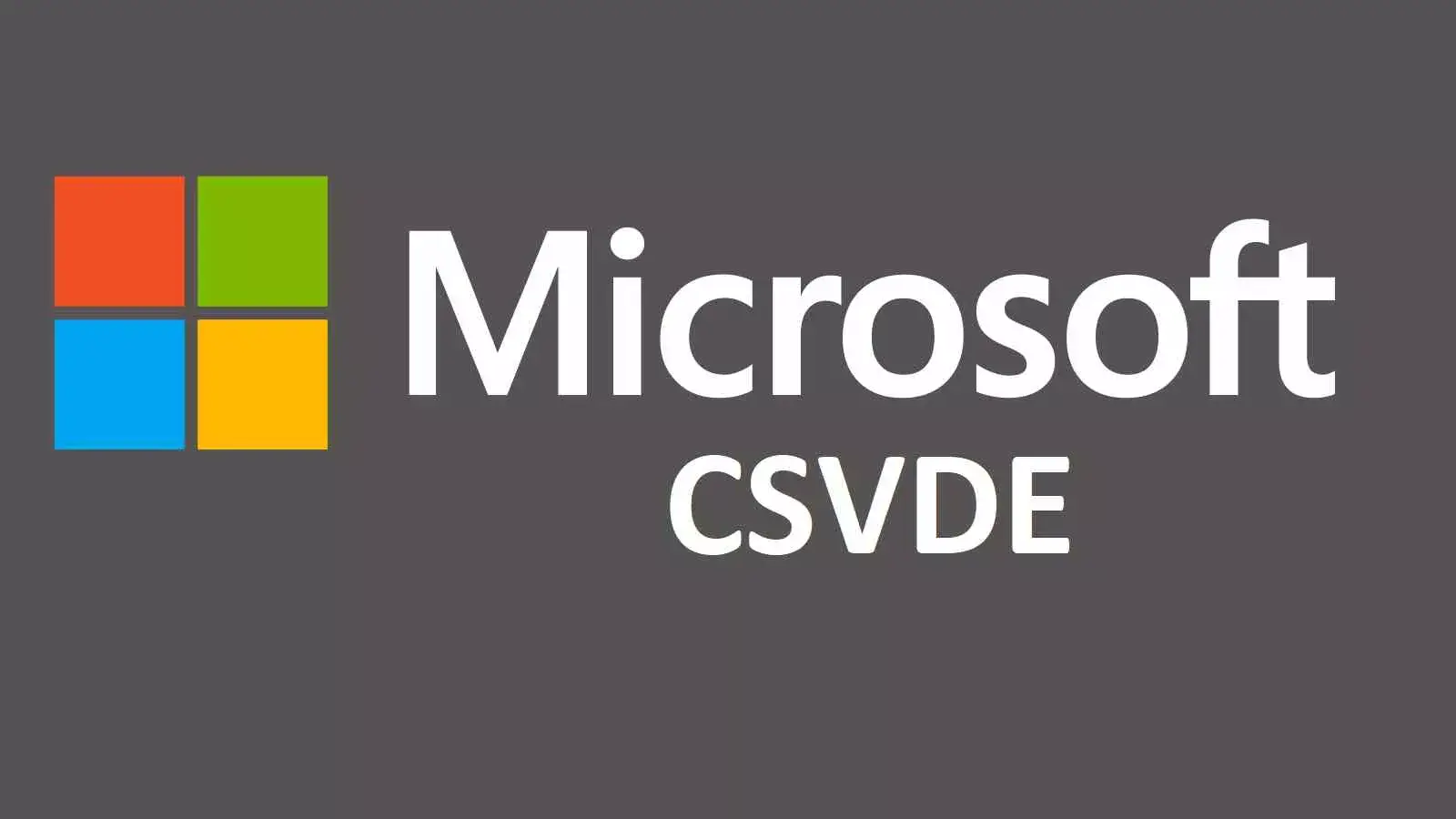 آموزش انتقال کاربران یک دومین به دومین دیگر با استفاده از CSVDE