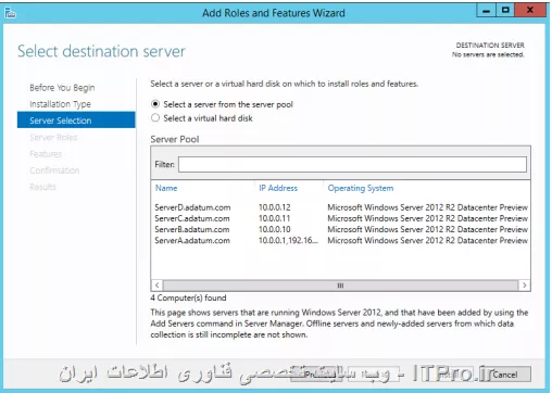 adding role on remote server