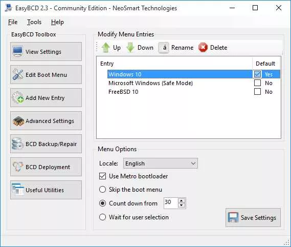 نرم افزار EasyBCD رو دانلود و نصب کنید و از قسمت Boot menu تیک OS ای که نمیخواید نشون داده بشه رو بردارید و حذفش کنید. البته اگه اون OS ها دیگه روی هارد نیستن.

||https://tosinso.com/files/get/7df3d351-a32d-4bf9-a534-701c6960a74d||