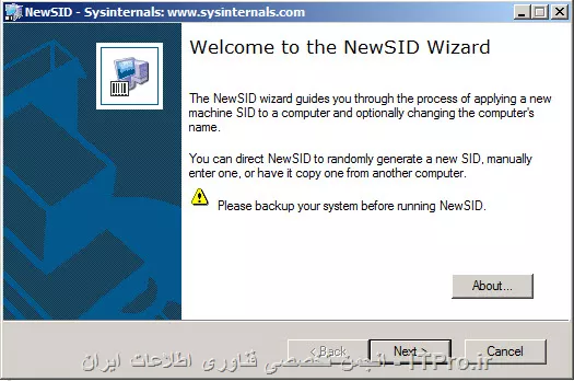 مهندس سلام مجدد...

من اين مراحل رو به ترتيب رفتم....

مرحله اول:

||http://network.tosinso.com/files/get/7ee52d61-815e-4c8b-9906-d415f4a7877e||

مرحله دوم:

||http://network.tosinso.com/files/get/a3e197e8-4914-4cf4-a9c8-0cb18dff09d9||

مرحله سوم:

||http://network.tosinso.com/files/get/01774355-018f-4d4e-be59-c13765b9c137||

مرحله چهارم:

||http://network.tosinso.com/files/get/eb01947a-3a95-44af-bbcd-a08b72ed6d67||

مرحله پنجم:

||http://network.tosinso.com/files/get/f607a884-5b2b-4728-be5c-ce588ed63fc6||

مرحله ششم:

||http://network.tosinso.com/files/get/a7f01421-d2d7-4fd4-8439-e20a1732c47e||

و نهايتا در مرحله آخر و بعد از Restart کردن تو حالت Blue Screen رفت و ديگه نشد کاري رو بکنم....

حالا يکبار ديگه نصب ويندوز ميکنم و اين مراحل رو هم تست ميکنم، فقط يه سؤال مهم! قبل از انجام و استفاده از NewSid بايد Sysprep رو انجام داده باشم يا اصلا نيازي نيست؟

چون طبق نظرات قبلي من Sysprep رو انجام داده بودم و بعد از NewSid استفاده کردم.

ممنون