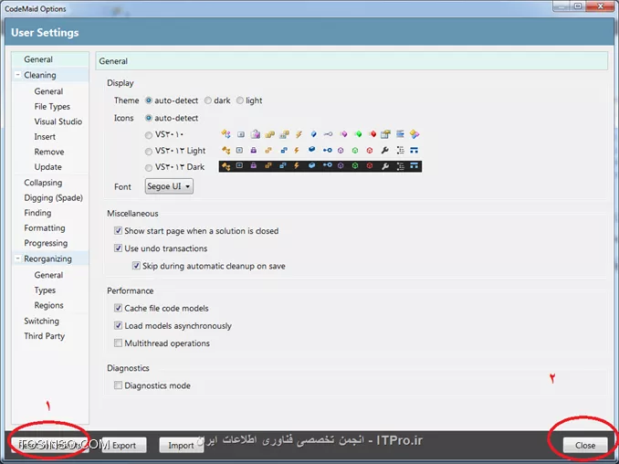 وب سایت توسینسو