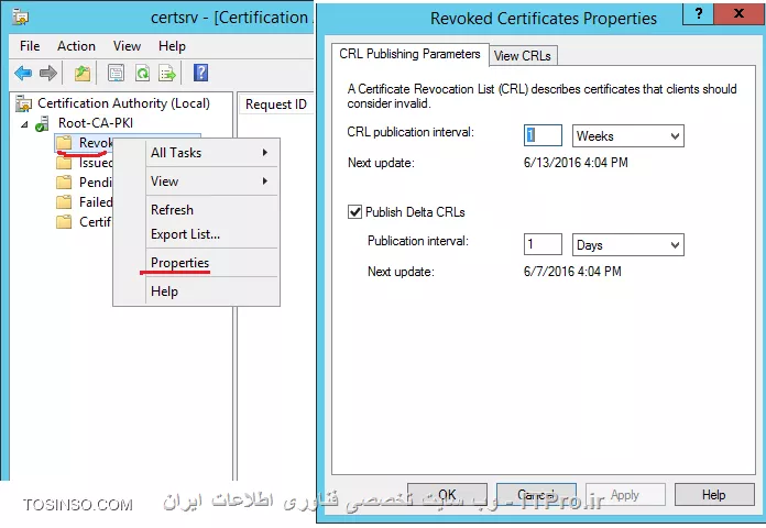 آموزش جامع PKI در مایکروسافت و Active Directory Certificate Services : قسمت چهارم