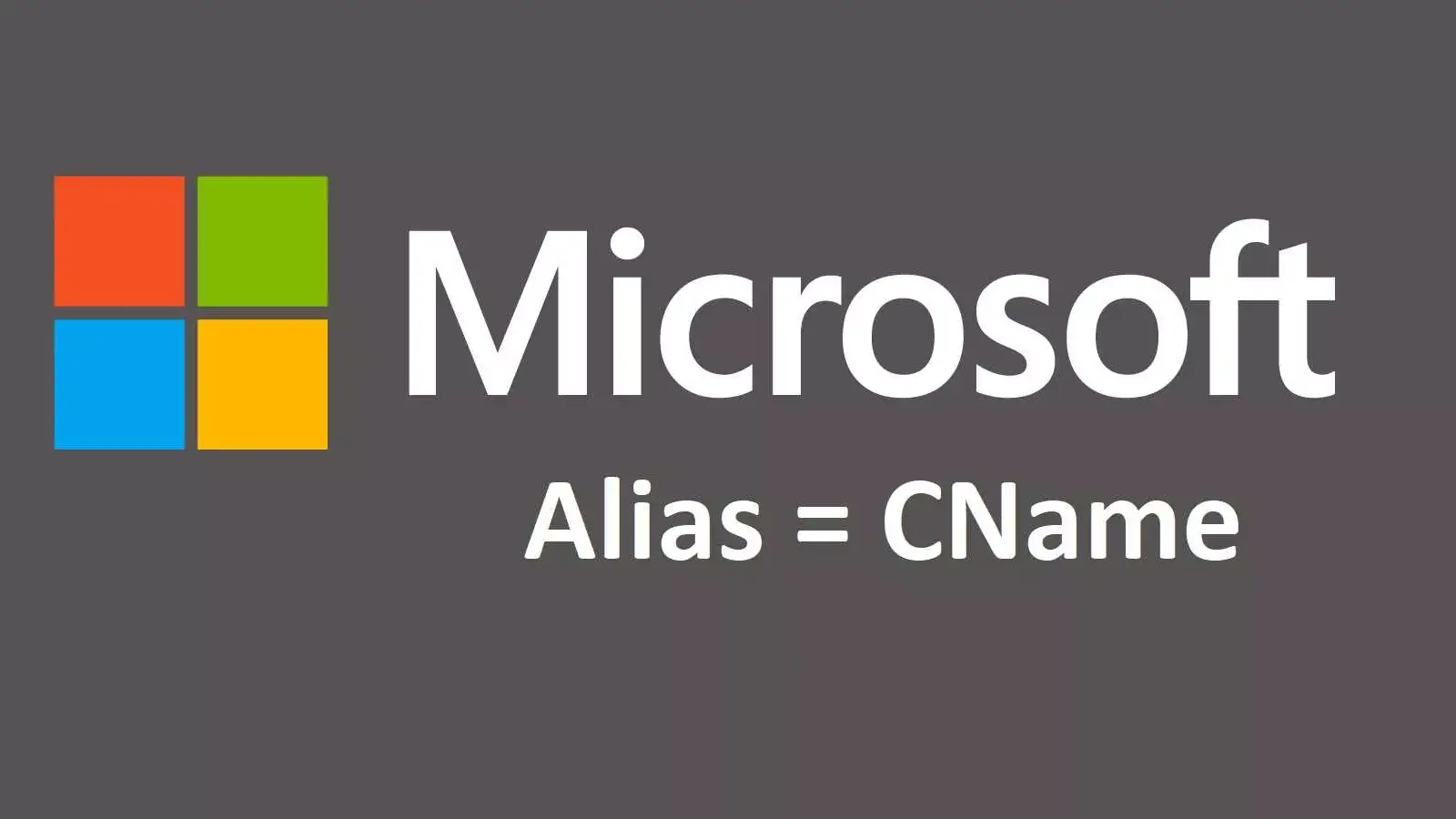 آموزش ایجاد CName یا Alias در DNS سرور مایکروسافت