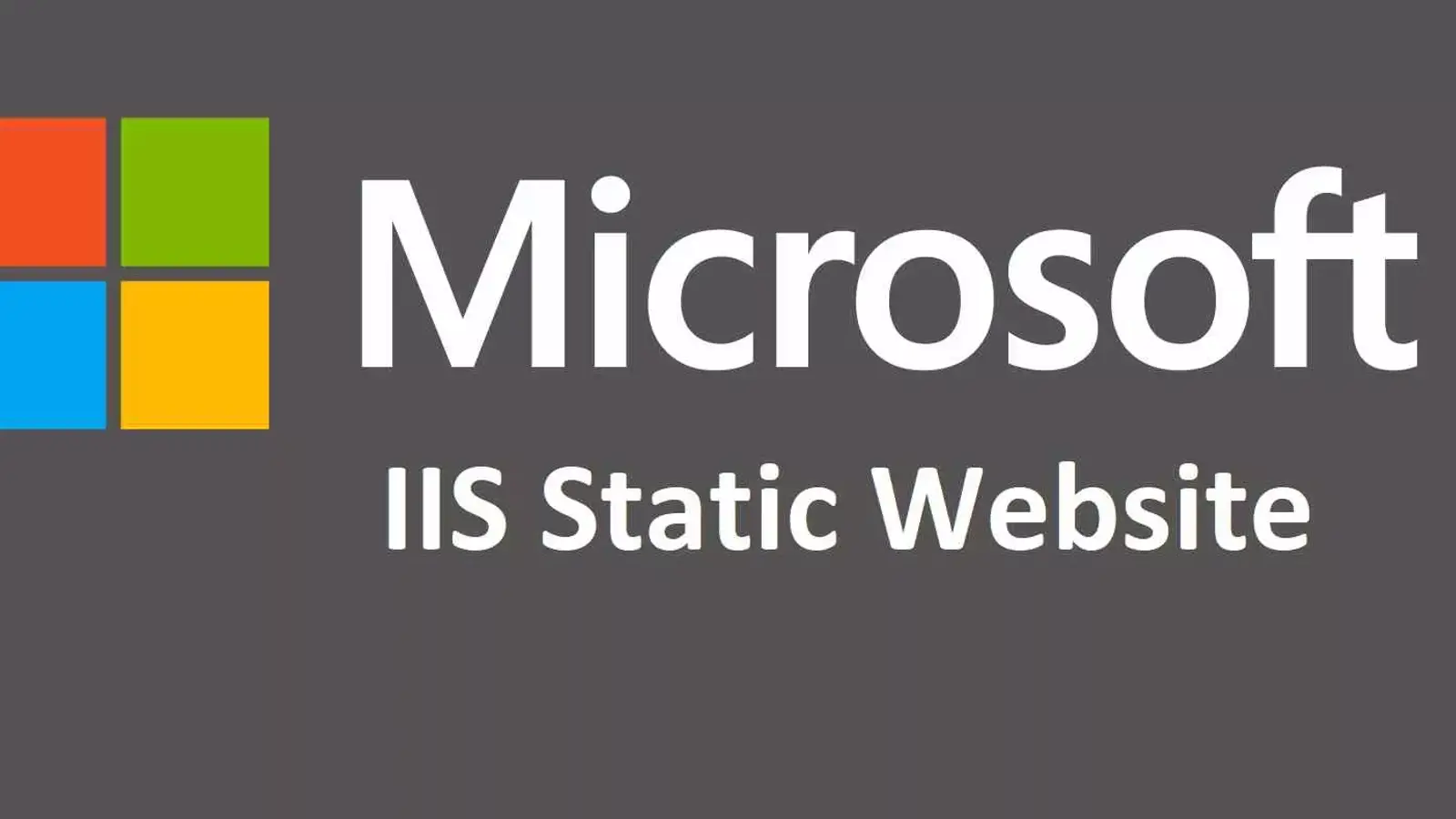 آموزش نصب IIS تصویری : راه اندازی وب سایت در IIS بصورت گام به گام