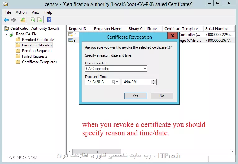 آموزش جامع PKI در مایکروسافت و Active Directory Certificate Services : قسمت چهارم