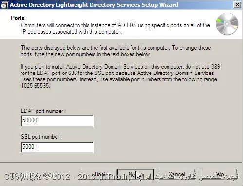 آموزش نصب سرویس Active Directory Lighweight Directory Service یا ADLDS