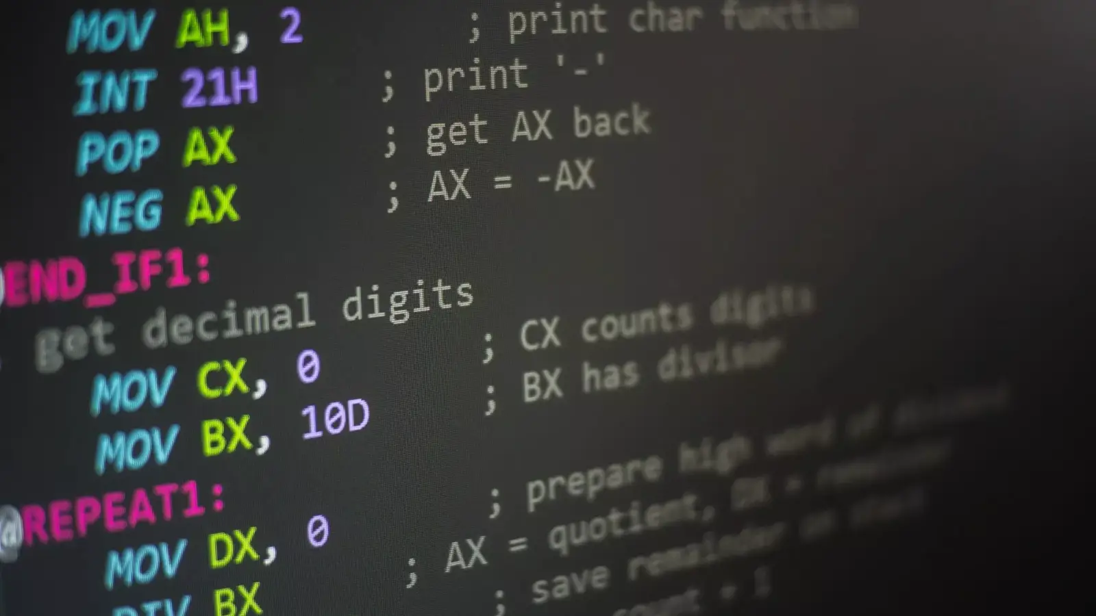 بررسی مختصر مفاهیم حافظه سیستم و اسمبلی 