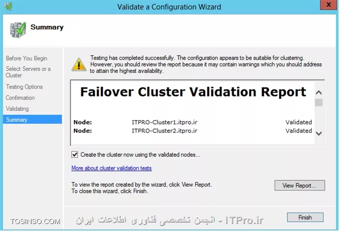 آموزش راه اندای Failover Clustering در ویندوز سرور 2012 و SQL سرور