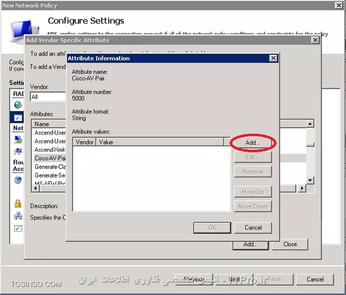 استفاده از Active Directory به عنوان Radius server برای تجهیزات سیسکو 