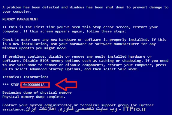 دوست عزیز منم دچار همین موضوع blue screen  بودم و نمیدونستم مشکل چیه ولی راهشو پیدا کردم 
سیستمت رو روشن کن و گوشی موبایلتو بذار رو حالت عکس برداری و منتظربشین تا این صفخه آبی ظاهر بشه ، فورا یه عکس ازش بگیر ، حالا شاید بپرسی چرا؟ چون توی هر صفحه آبی دلیلی که باعث بروز مشکل شده به صورت یه کد خاص نوشته شده ، تقریبا سمت چپ و پایین همین صفحه 
بعد از اینکه کد رو پیدا کردی ، توی گوگل کد رو سرچ کن و مشکلت و راه حلشو پیدا کن 
توی عکس زیر براتون مشخص کردم||https://programming.tosinso.com/files/get/83709415-f861-4f7e-817d-1a3ba431d0ca||
