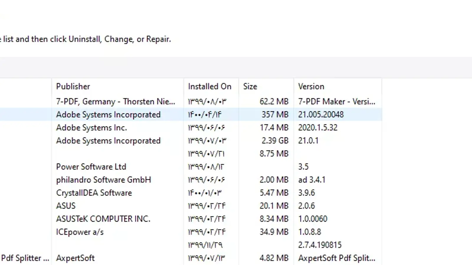 آموزش حذف برنامه با استفاده از Run