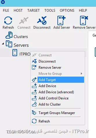 آموزش شبیه سازی SAN Storage برای سناریوی Failover Clustering