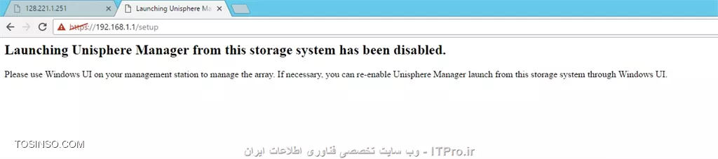 با SSH بهش وصل شدم ، حالا چطوری Disable شدن پورت توی وب رو درست کنم؟
توی وب همچین چیزی رو میزنه:
||http://virtualization.tosinso.com/files/get/85ed112c-8ff7-4c3c-a729-b16220b9865f||