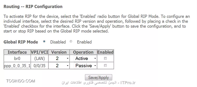 درود بر همگی
Global RIP Mode در تنظیمات مودم چیست؟

||http://tosinso.com/files/get/86116500-93bb-4850-9970-55f497f2015b||
