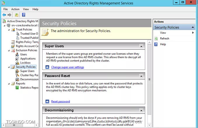 آموزش راه اندازی RMS یا Right Management Services در ویندوز سرور 2012