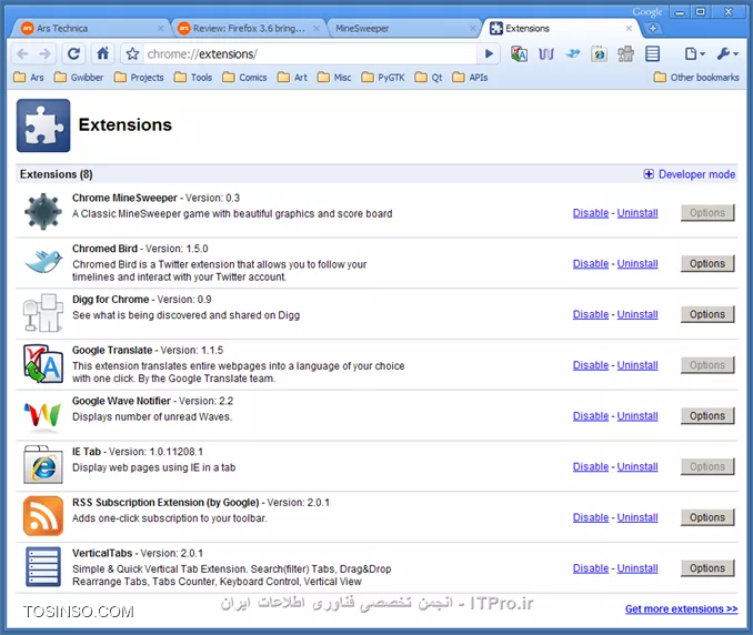 
شما درقسمت آدرس chrome یا URL عبارت chrome/extensions را تایپ کنید و ببینید extension اضافیی فعال شده را پاک -Uninstall کن

||http://security.tosinso.com/files/get/861f72d6-8373-4650-847e-4cb18c571da4||