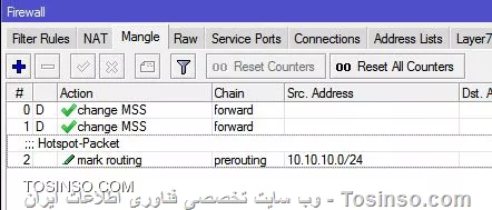 من فقط اینترنت دوم رو فعال کردم.
||https://mikrotik.tosinso.com/files/get/2809ad31-0e13-4238-b1ef-66d77238d56f||
||https://mikrotik.tosinso.com/files/get/86233493-5057-4c36-877b-56f24d8179f8||
 و روت دیفالت دیگه ای ندارم. وقتی توی میکروتیک دی ان اس ها رو پینگ میکنم این خطا میده
no route to host 