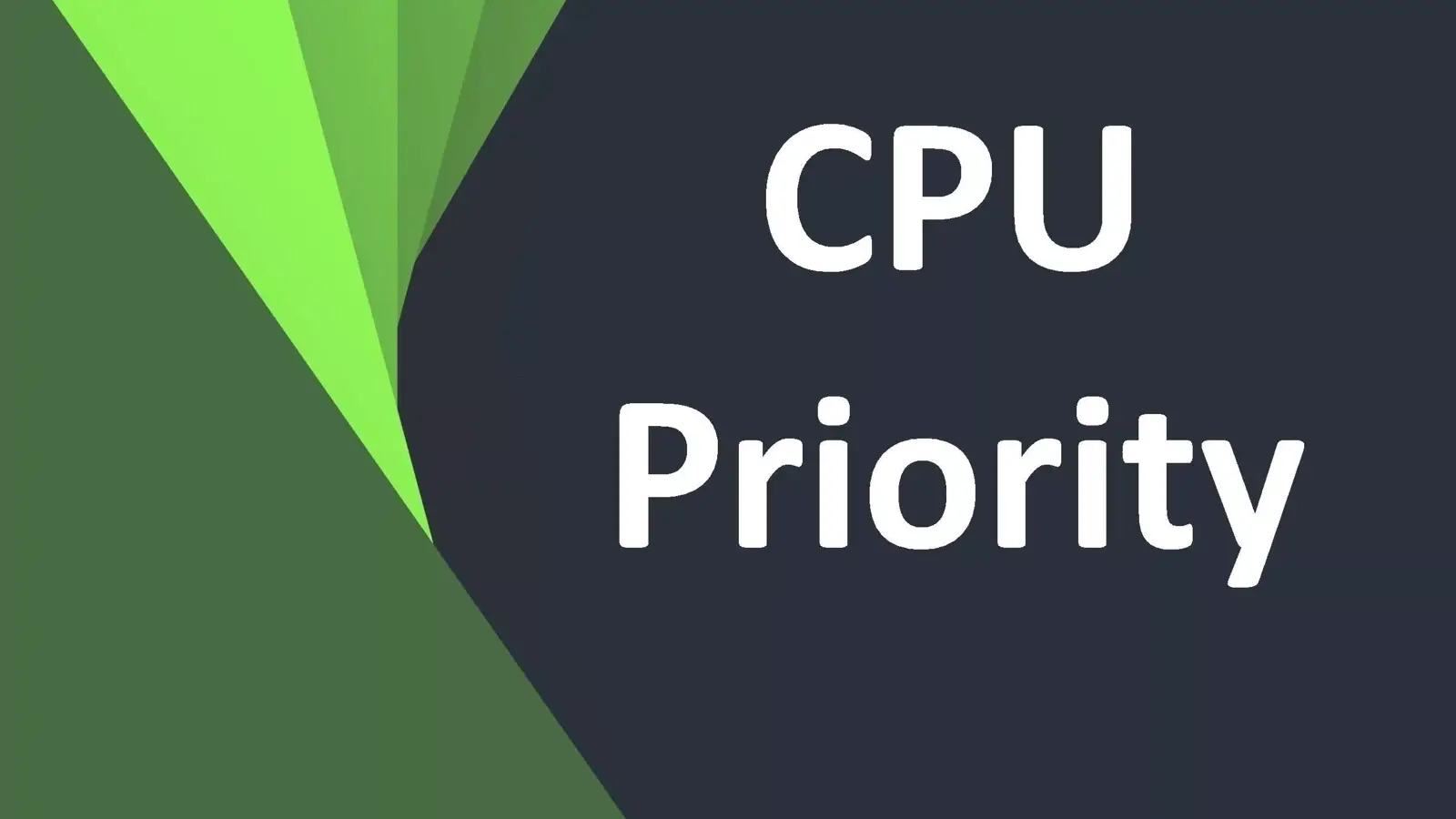 معرفی 6 اولویت پردازشی CPU در ویندوز و نحوه تغییر CPU Priority