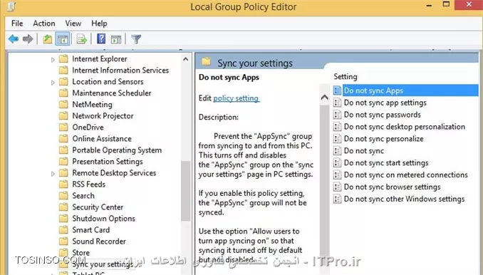 وب سایت توسینسو