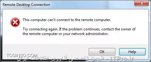 بله.
یه چیزی رو یادم رفت بگم که عمل Authentication, Authorizing,Accounting در VPN Server رو توسط یک RADIUS Server غیر از RADIUS خود Microsoft انجام میدم. حتی بعد از کانکت شدن با vpn connection نمیتوان shared folder های سرور رو دید ولی ارتباط (Ping) دارم. و اینکه دوباره یادآور میشم که همه ی Service ها روی یک سرور قرار داره.
متن error:
This computer can't connect to the remote computer.

Try connecting again. If the problem continues, contact the owner of the remote computer or your network administrator.
||http://network.tosinso.com/files/get/86af7c24-a57b-4ab3-be96-8cf50270e70e||