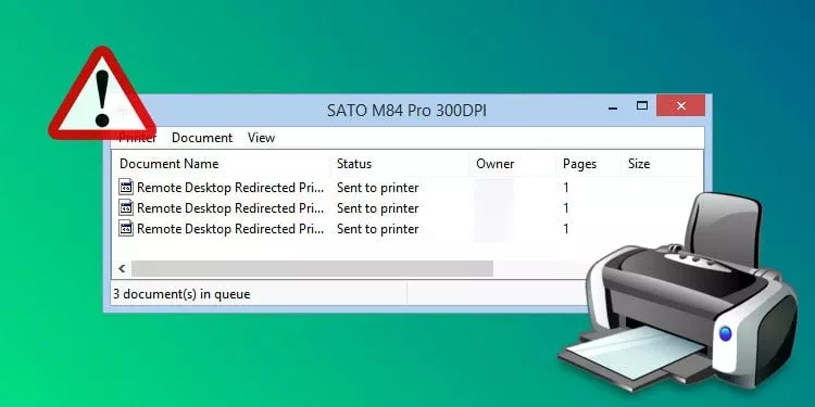 مدیریت صف پرینتر