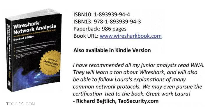 Wireshark Network Analysis: The Official Wireshark Certified Network Analyst Study Guide 