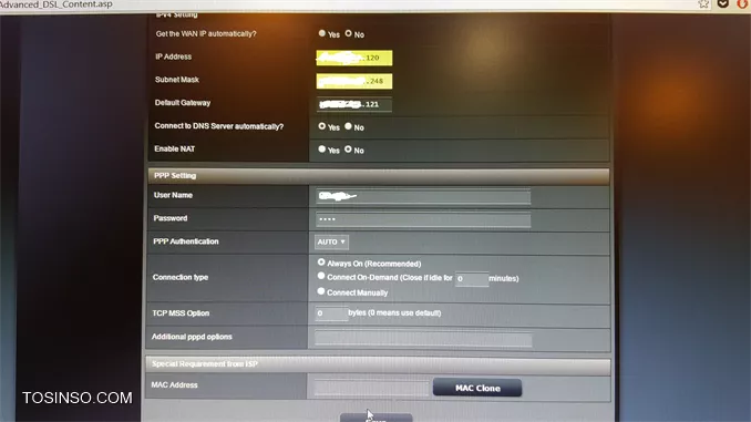 با سلام خدمت دوستان 
یک رنج ip برای شرکت خریداری نمودم و با ISP هماهنگ کردم که آن را ست کند و من کارهای مربوط به تنظیم مودم را انجام بدم بعد از تنظیم IP از سوی شرکت من در مودم آن را ip را ست کردم که مارک مودم Asus می باشد که در قسمت wan /ip آن را وارد کردم ولی بعد از تنظیم آن ارتباطم با مودم و اینترنت قطع می شود ، نمیدانم چرا ، از کجا بفهمم تنظیم ip در ISp انجام شده ، کار من کجا مشکل دارد ؟ تنظیم ip کار خاصی دارد؟ میخواستم این تنظیم را انجام بدهم برای اینکه بتوانم سرور ها را در TMG پابلیش کنم و از بیرون به آنها دسترسی بدم و ارتباط کلاینت با اینترنت از طریق TMG باشد 
||http://tosinso.com/files/get/87cb85c0-726a-4ea3-9864-dfc78b35067e||
ممنون میشم از دوستان سریع جواب بدن چون الان اینترنت قطع شده تا شنبه باید درست کنم که شرکت اینترنتش برقرار بشه 