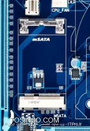 ما در درايو هاي ssd دو روش اتصال داريم يكي خود sata يكي msata 
از لحاظ قيمتي و سايز اين دو مدل ssd متفاوت هستند بستگي داره بخوايد كدوم رو بگيريد اما مدل sata به تجربه بهتر بوده چون مدل msata رو بيشتر روي مدل هاي رده بالاتر استفاده ميكنن
اين جاي msata روي مادر برد شما هست||https://hardware.tosinso.com/files/get/88752ec8-0210-4fe3-8f1e-8082095c8f1e||
اين هم دو مدل ssd البته تبديل براي اينكه msata رو به usb يا sata بكنه هست ولي كيفيت نداره
||https://hardware.tosinso.com/files/get/da2cee84-6d7f-4abb-a853-324ca2ee4779||
||https://hardware.tosinso.com/files/get/07cf1d82-2064-4ce0-b269-c5b169e57d64||