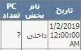 فیلتر بر روی گرید ویو
