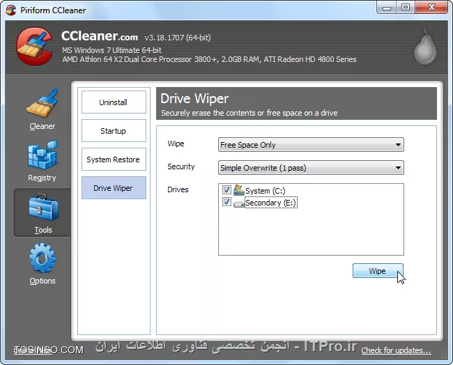 وب سایت توسینسو