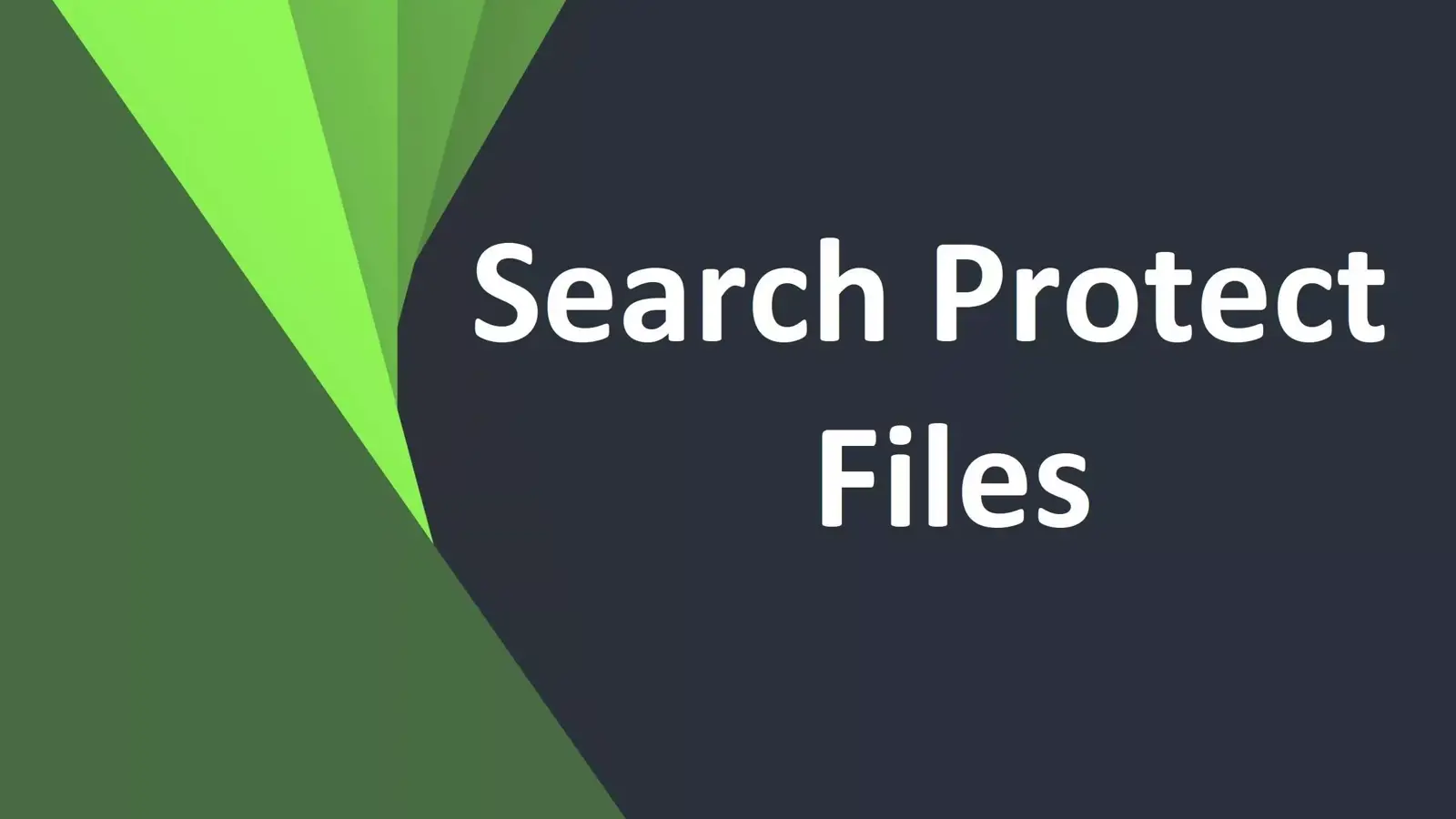 آموزش مخفی کردن فایل ها از جستجوی ویندوز