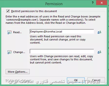 آموزش راه اندازی RMS یا Right Management Services در ویندوز سرور 2012