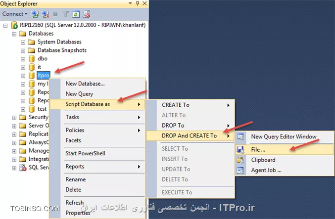 با SQL 2000 عملیات زیر رو انجام بده در نهایت Save میشه و اون فایل جدید رو Attach کن
||http://dba.tosinso.com/files/get/8b43bf46-61aa-450c-9fce-44bb3365463b||