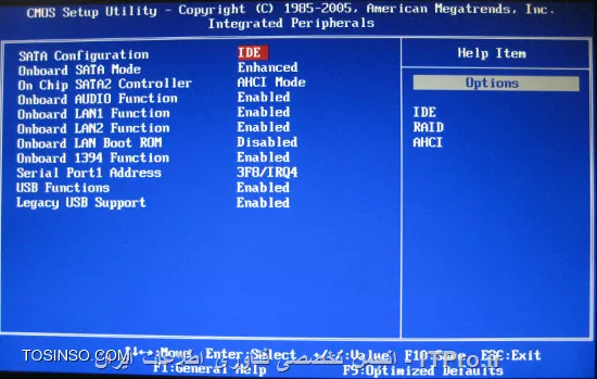 *IDE *مخفف* Integrated Drive Electronics* است.یک رابط استاندارد برای رسانه های دخیره سازی مثل دیسکهای سخت و دیسک های نوری بوده است.اگرچه در ابتدا موانع زیادی برای این رابط وجود داشت اما سرانجام به عنوان یک استاندارد ،کامل شد و درایوهای مختلف از تولیدکنندگان مختلف میتوانند به بیشتر مادربردها Attach شوند. بعد از مدتی SATA با ویژگی ها و مزایای بیشتر جایگزین آن شد. *AHCI  *مخفف *Advanced Host Controller Interface* است .یک رابط برنامه نویسی کاربری که یک operation mode را برای  SATA تعریف میکند. برای حفظ سازگاری با سخت افزارهای قدیمی تر،بیشتر کنترلرهای SATA برای شما حق انتخاب operation mode  را فراهم میکنند.AHCI به کاربران امکان استفاده از ویژگیهای پیشرفته ای که برای SATA در دسترس است را فراهم میکند. اولین ویژگی آن  *Native Command Queuing  ) NCQ )* است.بدون NCQ همه ی درخواستهای پی در پی بدون هیچ آنالیز و بهینه سازی میخواهند جوابدهی شوند.NCQ در خواست ها را آنالایز و مرتب سازی میکند و محل دیتاهای درخواست شده که به صورت فیزیکی به هم نزدیکتر هستند،کنار هم گروه بندی میشوند و دسترسی به آنها با سرعت بیشتر و زمان حداقل انجام میگیرد زیرا برای هد هارد کوتاهترین مسیر را برای دسترسی به داده ها معرفی میکند و مسلما کاهش صدای هارد را هم دارد زیرا هد کمتر بر روی دیسک جابجا میشود.

ویژگی دیگر AHCI ویژگی hot plugging است. یعنی قابلیت اتصال و یا جداکردن یک هارد درایو از سیستم مثل یک removable disk و اتصال آن مثلا به یک سیستم دیگر بدون اینکه نیاز باشد تا برای شناسایی هارد توسط سیستم،سیستم را خاموش و روشن کنیم.ویژگی بعدی *|TRIM ::https://tosinso.com/articles/43070/TRIM-Support-%d8%af%d8%b1-SSD-%da%86%db%8c%d8%b3%d8%aa%d8%9f-%d8%a8%d9%87-%d8%b2%d8%a8%d8%a7%d9%86-%d8%ae%db%8c%d9%84%db%8c-%d8%b3%d8%a7%d8%af%d9%87|*است که دیتاهایی که سیستم عامل در ظاهر آنها را پاک کرده را به طور کامل پاک میکند و از دوباره نویسی و overwrite داده ها توسط سیستم عامل جلوگیری میکند زیرا این overwrite های متوالی باعث کم شدن کارایی هارد میشود. اما این نکته را هم باید در نظر داشته باشیم که در AHCI زمان boot طولانی تر میشود.

!!!! به طور خلاصه 
--
در تنظیمات مربوط به بایوس قسمت هاردیسکها دو  وضعیت یا operation mode داریم که هاردیسک از طریق آنها با سایر اجزای سیستم ارتباط ایجاد میکند. *( IDE ( Integrated Drive Electronics* استاندارد رابط قدیمی قابل استفاده برای دیوایسهای  ذخیره سازی است،* ( AHCI  (Advanced Host Controller Interface* یک برنامه برای رابط های جدیدتر  SATA است. بیشتر کنترلرهای SATA  به شما اجازه ی انتخاب این وضعیت ها را میدهند.AHCI برای توسعه دهندگان برنامه ها و نرم افزارها و طراحان سخت افزار این امکان را ایجاد میکند که یک  متد و شیوه استاندارد برای تشخیص و برنامه نویسی مبدلهای SATA//AHCI داشته باشند. *AHCI *ویژگی های پیشرفته تری مثل*( NCQ (Native Command Queuing*   و همچنین hot plugging را داراست  که IDE آن را ندارد.

* نکته : تغییر حالت از IDE به AHCI و برعکس ، بعد از نصب سیستم عامل میتواند منجر به مشکل شود.

||http://tosinso.com/files/get/c35023eb-790f-4982-a34f-6042d16a0f62||
||http://tosinso.com/files/get/8b51e392-f829-4ffa-8c20-529b5c1a72d9||

موفق و پرانرژی باشید...

نویسنده : زهرا مرشدی
منبع :| جزیره سخت افزار و تجهیزات دیجیتال وب سایت توسینسو::https://tosinso.com/hardware|
هرگونه نشر و کپی برداری بدون ذکر منبع دارای اشکال اخلاقی می باشد