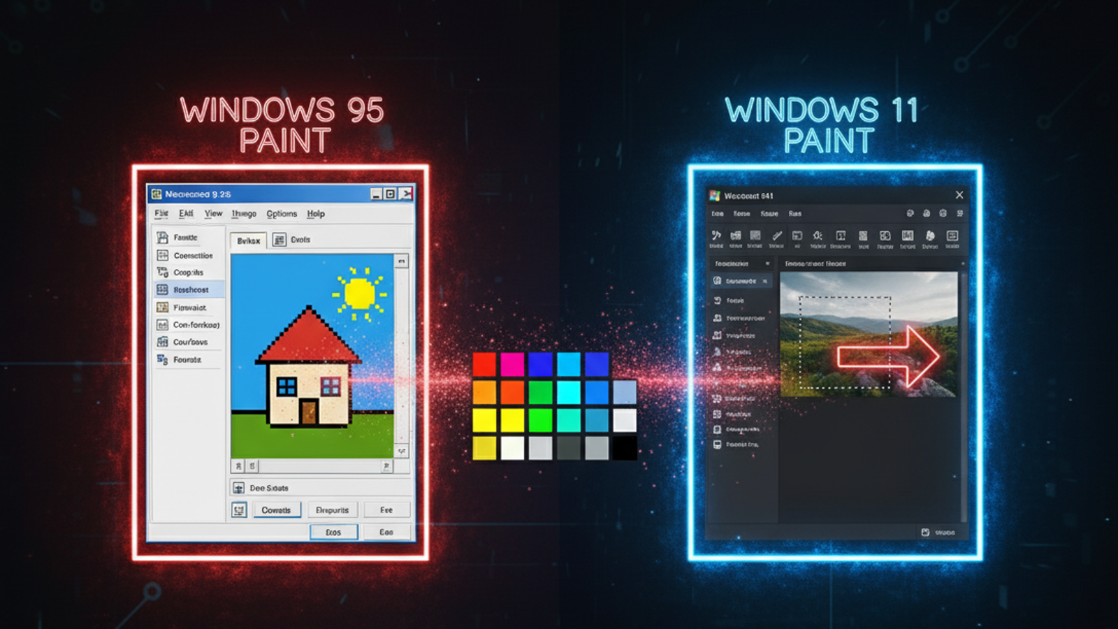 نرم افزار Paint چیست؟ معرفی کامل و کاربردهای پینت