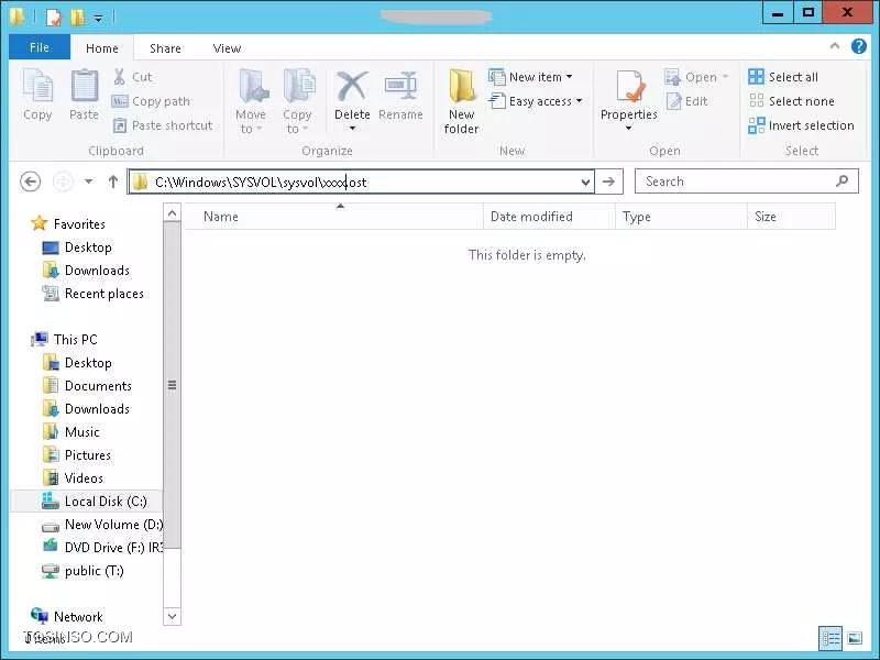 
 Non-authoritative SYSVOL Restore را روی سرور ادیشنال (2012) که sysvol و netlogon در آن share نشده است انجام دادم

اما متاسفانه باز هم این دو پوشه share نشد

داخل پوشه sysvol هم چیزی وجود ندارد

||https://tosinso.com/files/get/8cd0e2f2-ec9e-4a9d-9bc9-602423756dce||

در فرایند این کار هیچ اروری هم دریافت نکردم
همه مراحل این پیغام بود SyncAll terminated with no errors.

C:\Windows\system32>dfsrdiag PollAD

Operation Succeeded

بعد از انجام کار
||https://tosinso.com/files/get/1e6b193e-1bad-4376-8c08-c66d20693f99||

متن ارور 4614 
The DFS Replication service initialized SYSVOL at local path C:\Windows\SYSVOL\domain and is waiting to perform initial replication. The replicated folder will remain in the initial synchronization state until it has replicated with its partner DC-2008.xxxx.ost. If the server was in the process of being promoted to a domain controller, the domain controller will not advertize and function as a domain controller until this issue is resolved. This can occur if the specified partner is also in the initial synchronization state, or if sharing violations are encountered on this server or the synchronization partner. If this event occurred during the migration of SYSVOL from File Replication service (FRS) to DFS Replication, changes will not replicate out until this issue is resolved. This can cause the SYSVOL folder on this server to become out of sync with other domain controllers. 
 
Additional Information: 
Replicated Folder Name: SYSVOL Share 
Replicated Folder ID: 6628564A-BAFD-4CD8-AE98-0F388010B858 
Replication Group Name: Domain System Volume 
Replication Group ID: 4ACD5A46-80F9-4085-B22C-C304B7340B84 
Member ID: A8224D6B-5118-40A4-9FDC-3C121768DAE5 



=======================================================================
در آموزش مهاجرت به DFS هم ظاهرا همه چی اوکی هست


PS C:\Windows\system32> dfsrmig /getglobalstate

Current DFSR global state: 'Eliminated'
Succeeded.
PS C:\Windows\system32> Repadmin /Showrepl

Repadmin: running command /Showrepl against full DC localhost
Default-First-Site-Name\DC-2012
DSA Options: IS_GC
Site Options: (none)
DSA object GUID: dcd8b470-1ef9-42ea-b266-54e34277e4a4
DSA invocationID: 03d774d3-0172-45ed-9582-f0d1ad593863

==== INBOUND NEIGHBORS ======================================

DC=xxxxx,DC=ost
    Default-First-Site-Name\DC-xxxxxx via RPC
        DSA object GUID: 98da5e67-eda3-449a-b947-58fd237f57ff
        Last attempt @ 2019-02-04 09:31:55 was successful.

CN=Configuration,DC=xxxx,DC=ost
    Default-First-Site-Name\DC-xxxx via RPC
        DSA object GUID: 98da5e67-eda3-449a-b947-58fd237f57ff
        Last attempt @ 2019-02-04 09:18:32 was successful.

CN=Schema,CN=Configuration,DC=xxxxx,DC=ost
    Default-First-Site-Name\DC-xxxxx via RPC
        DSA object GUID: 98da5e67-eda3-449a-b947-58fd237f57ff
        Last attempt @ 2019-02-04 09:18:32 was successful.

DC=ForestDnsZones,DC=xxxx,DC=ost
    Default-First-Site-Name\DC-xxxx via RPC
        DSA object GUID: 98da5e67-eda3-449a-b947-58fd237f57ff
        Last attempt @ 2019-02-04 09:18:32 was successful.

DC=DomainDnsZones,DC=xxxxx,DC=ost
    Default-First-Site-Name\DC-xxxx via RPC
        DSA object GUID: 98da5e67-eda3-449a-b947-58fd237f57ff
        Last attempt @ 2019-02-04 09:18:32 was successful.

PS C:\Windows\system32> Repadmin /syncall
CALLBACK MESSAGE: The following replication is in progress:
    From: 98da5e67-eda3-449a-b947-58fd237f57ff._msdcs.xxxxx.ost
    To  : dcd8b470-1ef9-42ea-b266-54e34277e4a4._msdcs.xxxxx.ost
CALLBACK MESSAGE: The following replication completed successfully:
    From: 98da5e67-eda3-449a-b947-58fd237f57ff._msdcs.xxxx.ost
    To  : dcd8b470-1ef9-42ea-b266-54e34277e4a4._msdcs.xxxxx.ost
CALLBACK MESSAGE: SyncAll Finished.
SyncAll terminated with no errors.

PS C:\Windows\system32> dfsrmig /setglobalstate 1

Current DFSR global state: 'Eliminated'
New DFSR global state: 'Prepared'
Invalid state change requested.
PS C:\Windows\system32>
PS C:\Windows\system32>
PS C:\Windows\system32>
PS C:\Windows\system32>
PS C:\Windows\system32>
PS C:\Windows\system32>
PS C:\Windows\system32>
PS C:\Windows\system32> dfsrmig /getmigrationstate

All domain controllers have migrated successfully to the Global state ('Eliminated').
Migration has reached a consistent state on all domain controllers.
Succeeded.
PS C:\Windows\system32>
PS C:\Windows\system32>
PS C:\Windows\system32>
PS C:\Windows\system32>
PS C:\Windows\system32>
PS C:\Windows\system32> dfsrmig /setglobalstate 2

Current DFSR global state: 'Eliminated'
New DFSR global state: 'Redirected'
Invalid state change requested.
PS C:\Windows\system32>
PS C:\Windows\system32>
PS C:\Windows\system32>
PS C:\Windows\system32>
PS C:\Windows\system32>
PS C:\Windows\system32> dfsrmig /getmigrationstate

All domain controllers have migrated successfully to the Global state ('Eliminated').
Migration has reached a consistent state on all domain controllers.
Succeeded.
PS C:\Windows\system32>
PS C:\Windows\system32>
PS C:\Windows\system32> dfsrmig /setglobalstate 3

Current DFSR global state: 'Eliminated'
New DFSR global state: 'Eliminated'
Invalid state change requested.
PS C:\Windows\system32>
PS C:\Windows\system32>
PS C:\Windows\system32>
PS C:\Windows\system32>
PS C:\Windows\system32>
PS C:\Windows\system32>
PS C:\Windows\system32>
PS C:\Windows\system32> dfsrmig /getmigrationstate

All domain controllers have migrated successfully to the Global state ('Eliminated').
Migration has reached a consistent state on all domain controllers.
Succeeded.
PS C:\Windows\system32>
PS C:\Windows\system32>
PS C:\Windows\system32>
PS C:\Windows\system32> net share

Share name   Resource                        Remark

-------------------------------------------------------------------------------
C$           C:\                             Default share
D$           D:\                             Default share
IPC$                                         Remote IPC
ADMIN$       C:\Windows                      Remote Admin
The command completed successfully.

مثل همین کار را روی سرور اصلی هم انجام دادم که نتایج مثل بالاست



نمیدونم مشکل چیه که نمیتونه ارتباط برقرار کنه و این دو پوشه share نمیشن

( در ضمن این دو پوشه در سرور اصلی (2008) در درایو D می باشند )

PS C:\Windows\system32> net share

Share name   Resource                        Remark

-------------------------------------------------------------------
ADMIN$       C:\Windows                      Remote Admin
C$           C:\                             Default share
D$           D:\                             Default share
E$           E:\                             Default share
F$           F:\                             Default share
IPC$                                         Remote IPC
NETLOGON     D:\SYSVOL\sysvol\xxxx.ost\SCRIPTS
                                             Logon server share
Public       F:\Public
SYSVOL       D:\SYSVOL\sysvol                Logon server share
The command completed successfully.


باز هم شرمنده

سرتونو خیلی درد آوردم

ممنون بابت وقت  و آموزشی که میزارین

