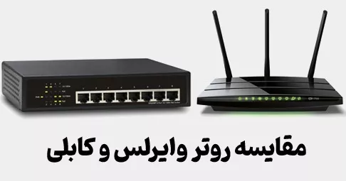 روتر چیست ، مقایسه روتر وایرلس و خانگی