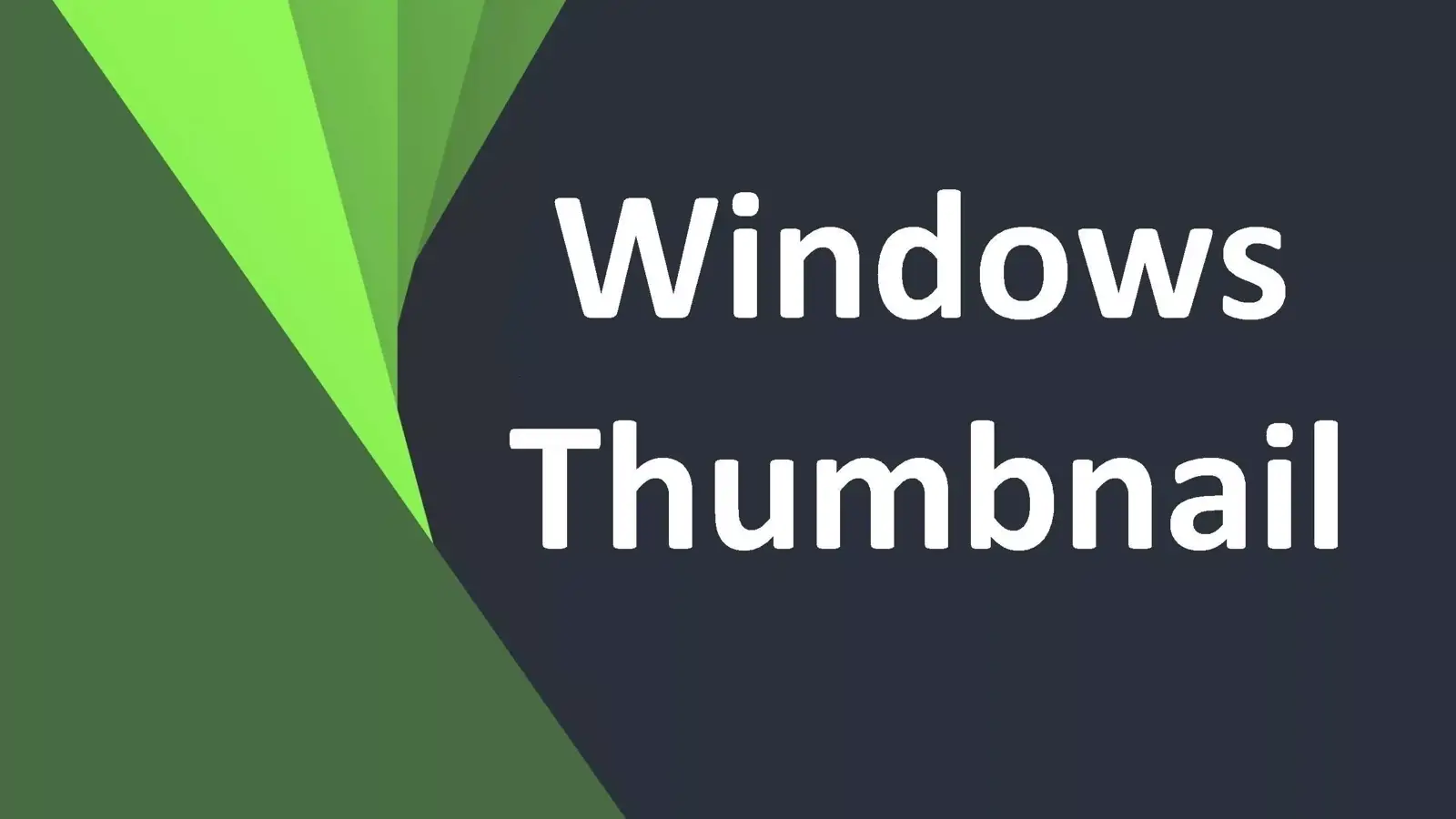 معرفی 4 روش فعال سازی پیش نمایش Thumbnail در ویندوز 10