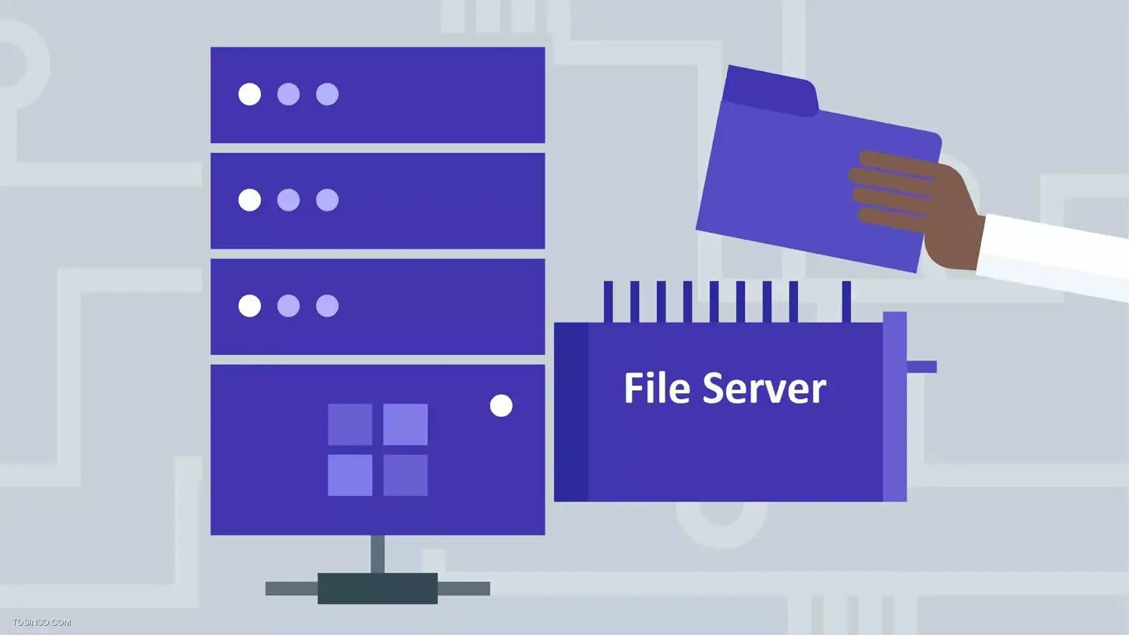جامعترین آموزش راه اندازی فایل سرور (File Server) با DFS ویندوز