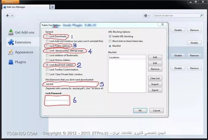 وب سایت توسینسو