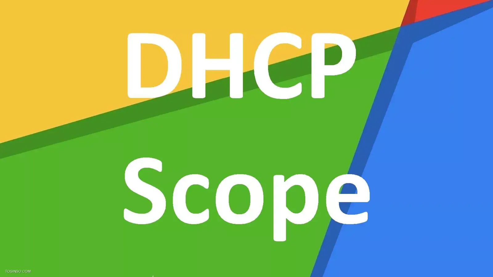 DHCP از کجا تشخیص می دهد از کدام Scope باید IP بدهد؟