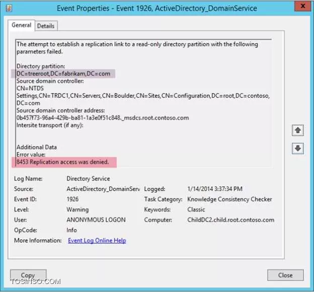 آموزش برطرف کردن مشکلات Active Directory Replication - قسمت پنجم