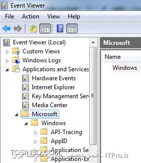 در RUN دستور eventvwr,رو تایپ کنید و به Applications and Services رفته و سپس Microsoft و PrintService و Operational مطابق تصویر زیر:
||http://network.tosinso.com/files/get/903edf3f-335f-40a2-bcf7-92c7cb3743b1||
||http://network.tosinso.com/files/get/2da56a5d-d750-4e9f-bafe-dbd3b37c3520||
جهت اطلاع بیشتر به سایت زیر مراجعه نمایید.
<text>
http://www.ehow.com/how_7562420_print-job-history.html
<text>
