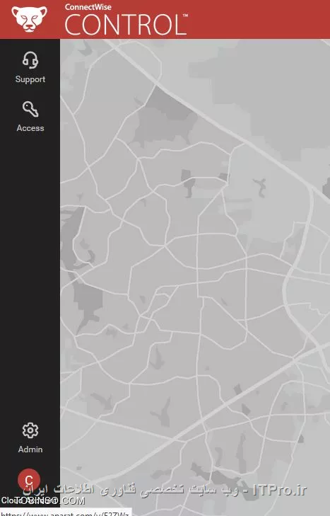 دسترسی راه دور با برنامه  screen connect