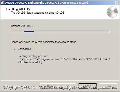 آموزش نصب سرویس Active Directory Lighweight Directory Service یا ADLDS