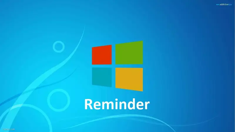 آموزش اجرای اتوماتیک برنامه ها و تنظیمات Reminder ویندوز