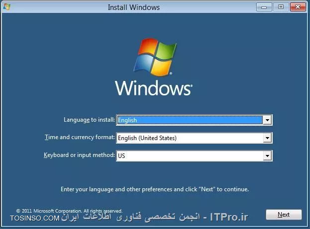 ! How to Open a Command Prompt at Boot in Windows 8
این آموزش به شما یاد خواهد داد در هنگام راه اندازی ویندوز 8 (بوت شدن) به خط فرمان دسترسی پیدا نمود 
ابتدا برای اینکه بدانید چطور میشود به بوت ویندوز 8 رسیر آموزش زیر را مطالعه فرمایید.
|راه های دسترسی به منوی بوت در ویندوز ۸::https://tosinso.com/articles/40116/%d9%85%d8%b9%d8%b1%d9%81%db%8c-3-%d8%b1%d8%a7%d9%87-%d8%af%d8%b3%d8%aa%d8%b1%d8%b3%db%8c-%d8%a8%d9%87-%d9%85%d9%86%d9%88%db%8c-%d8%a8%d9%88%d8%aa-%d8%af%d8%b1-%d9%88%db%8c%d9%86%d8%af%d9%88%d8%b2-%d9%87%d8%b4%d8%aa|

||http://tosinso.com/files/get/b134c13e-dc8e-450c-94c8-423c61ad8071||
||http://tosinso.com/files/get/4fafdbe0-4c91-4d4f-86dd-b31785cd5c3c||
1. مرحله 2 یا 3 را میتوانید استفاده کنید برای باز کردن خط فرمان (Command Prompt) در هنگام بوت.
2. ویندوز خود را از طریق DVD بوت کنید و یا میتوانید این بوت را توسط USB، و یا فایل ISO البته اگر در یک ماشین مجازی هستید انجام دهید
میتوانید از دو روش این کار را انجام دهید.

A) میتوانید دکمه های Shift + F10 را زمانی که در صفحه نمایش ویندوز نصب می باشد، استفاده کنید در این حالت میتوانید به مرحله 4 بروید یعنی پایان .
||http://tosinso.com/files/get/91ae7747-6f20-4ff7-8045-dcf464b62712||

*یا*

3. استفاده از بوت قسمت System Recovery Option که برای رسیدن به این حالت مسیر زیر را باید طی کنید 

A) کلیک کنید روی گزینه عیب یابی Troubleshoot (تصویر زیر را ببینید)
||http://tosinso.com/files/get/965ba071-8505-4bcb-85c8-6ca05bd3a816||

B) کلیک کنید روی گزینه پیشرفته Advanced options (تصویر زیر را ببینید)
||http://tosinso.com/files/get/f6a0396b-bf0a-4fc2-a4b8-721488433e4c||

C) کلیک کنید روی گزینه Command prompt. (تصویر زیر را ببینید)
||http://tosinso.com/files/get/7a35c91f-fade-43eb-b3c3-4b97f8b7984c||

D) در پنجره جدید باز شده لیستی از یوزر ها رو مشاهده میکنید که میتوانید روی administrator  یا یوزر مورد نظر کلیک کنید
توجه: اگر شما نمیخواهید از دی وی دی ویندوز 8 برای بوت کردن استفاده کنید حساب کاربر استاندارد و حساب های کاربری تحت Domain را نمیتوانید ببینید ولی چنانچه بوت شما از طریق F8 انجام شود میتوانید ببینید .
||http://tosinso.com/files/get/da8cf4f2-22fb-42e6-87bc-4ca6da427038||

E) روی یوزر کلیک کنید و پسورد را بزنید (تصویر زیر را ببینید)
||http://tosinso.com/files/get/9a77564c-5e10-4f00-884f-c0345668e80a||

4. Command Prompt با انجام کار های بالا در هنگام بوت باز خواهد شد.

|لینک منبع::http://www.eightforums.com/tutorials/2755-command-prompt-boot-startup-windows-8-a.html|

نویسنده : فرهاد خانلری 
منبع : انجمن تخصصی فناوری اطلاعات ایران 
هرگونه نشر و کپی برداری بدون ذکر منبع و نام نویسنده دارای اشکال اخلاقی می باشد 
