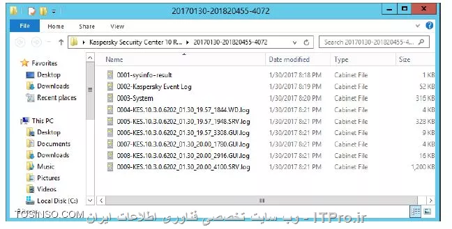 !! ایجاد لاگ های ردیابی یک کامپیوتر 
در این آزمایش قصد داریم تا با ابزار remote diagnostics utility که یکی از محصولات شرکت کسپرسکی است یک ردیابی به Kaspersky Endpoint Security ایجاد کنیم سپس لاگ ها را دانلود کنیم و در لاگی به نام Kaspersky Event Log and System آنها را بایگانی کنیم 

* ماشین های Security-Center

- Security-Center 

1- انتخاب کنید بخش Administration Console 

2- انتخاب کنید Managed devices\Workstations و روی تب Policies بروید 

||https://tosinso.com/files/get/fd08cf16-5d46-4b48-a607-9bf85e5aa1b8||

3- داخل پراپرتیز بخش KES 10 SP2 workstation policy شوید 

||https://tosinso.com/files/get/8d8a76c9-65e6-4f7a-8468-f37c87ce8f0f||

4- باز کنید Application Startup Control 

5- چک باکس Protection_Cryptomalware را بردارید و روی OK کلیک کنید 

6- صبر کنید تا پالیسی اعمال شود 

||https://tosinso.com/files/get/6efb2c92-f8f6-4b28-81a4-d9accd41a602||

7- بروید داخل نود Managed devices 

8- حالا PC1 را در اینجا پیدا کنید و یا در کادر جستجو آن را پیدا کنید 

9- حالا PC1 را بنویسید و بر روی Find now کلیک کنید 

||https://tosinso.com/files/get/8c1f2f67-6de9-4a62-a866-554537242f6c||

10- حالا مطمئن شوید که کامپیوتر PC1 مشاهده شود 

11- حالا روی آن راست کلیک کنید و بر روی Custom tools\Remote diagnostics 

||https://tosinso.com/files/get/7d442c4e-9742-4c78-8536-ca807efc2550||

12- در کادر Device نام کامپیوتر  PC1 را پیدا کنید 

13- روی Sign in کلیک کنید 

||https://tosinso.com/files/get/9e344141-1c70-4185-b29e-684d6d94d543||

14- حالا برای فعال سازی ردیابی بر روی Kaspersky Endpoint Security 10 for Windows 

15- بر روی لینک Enable tracing کلیک کنید 

||https://tosinso.com/files/get/84cba5a5-23c0-42c6-b3d0-cf9ff9f993f8||

16- حالا میزان ردیابی را روی 500 تنظیم کنید 

||https://tosinso.com/files/get/354e3917-afea-4e49-b332-4967f5e29032||

17- حالا برای ری استارت کردن Endpoint کسپرسکی بر روی لینک Restart application کلیک کنید 

||https://tosinso.com/files/get/ed04d363-ed06-4d24-884b-79ec04babf33||

18- حالا صبر کنید تا کسپرسکی Endpoint ری استارت شود و عبارت Operation completed successfully نمایان شود 

19- برای غیر فعال کردن ردیابی می توانید از گزینه Disable tracing استفاده کنید 

||https://tosinso.com/files/get/e613fa84-1230-43ab-9e10-aca7a8654ed0||

20- باز کنید Kaspersky Endpoint Security 10 for Windows/Trace files 

21- حالا بر روی لینک Download file کلیک کنید 

||https://tosinso.com/files/get/0e1300d3-d534-4628-9c8f-519bd97a3f0b||

22- دانلود ها در فولدر Trace files وارد می شود 

23- برای مشاهده اطلاعات دانلود شده System info 

24- کلیک کنید روی Load system information 

||https://tosinso.com/files/get/87a35b64-89c5-4f23-b90c-beae8c31dc08||

25- باز کنید Event log و ان را ذخیره کنید در Kaspersky Event Log و System log 

26- کلیک کنید روی لینک Download folder 

||https://tosinso.com/files/get/6f87e2b5-cc20-4d59-b552-3ef579e98b36||

27- حالا چک کنید که لاگ ها ایجاد شده باشد 

||https://tosinso.com/files/get/91e609a3-a014-4037-9017-3daebe2b2acd||

28- حالا diagnostics utility را ببندید 

29- مواظب باشید لاگ ها پاک نشود کلیک کنید بر روی No 

||https://tosinso.com/files/get/3b35a2f1-86a1-4e61-abad-6078f2fa1531||

40- باز کنید پراپرتیز KES 10 SP2 workstation policy 

41- باز کنید Application Startup Control 

42- فعال کنید رول Protection_Cryptomalware و روی OK کلیک کنید . 

||آموزش کسپرسکی سرور 10 احمد توسلی برای اولین بار در کشور ::https://tosinso.com/files/get/dd8b75cb-12f0-48f2-a00d-409a4d03e712||

نویسنده : سید احمد توسلی
منبع : |جزیره امنیت اطلاعات و ارتباطات وب سایت توسینسو::https://tosinso.com/security|
هرگونه نشر و کپی برداری بدون ذکر منبع و نام نویسنده دارای اشکال اخلاقی است